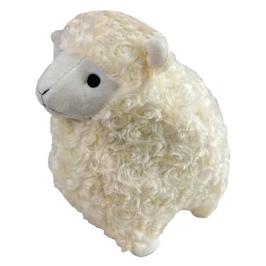 Petlou Lamb Plush Dog Toy, 10"