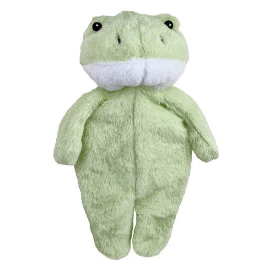 Petlou Floppy Frog Plush Dog Toy, 13"