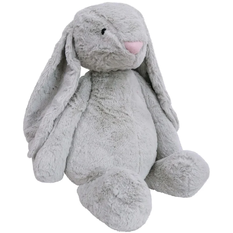 Plush Bunny Lrg Grey