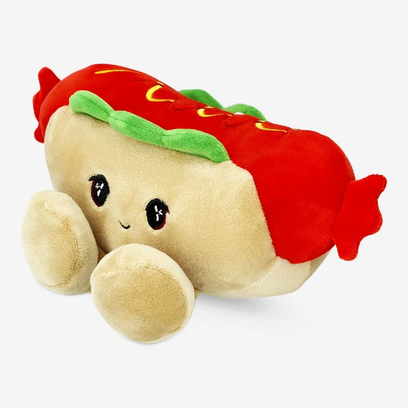 Plush hotdog toy