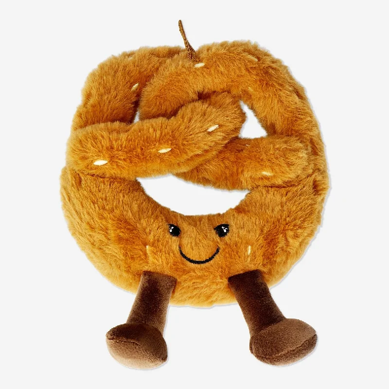 Plush pretzel toy