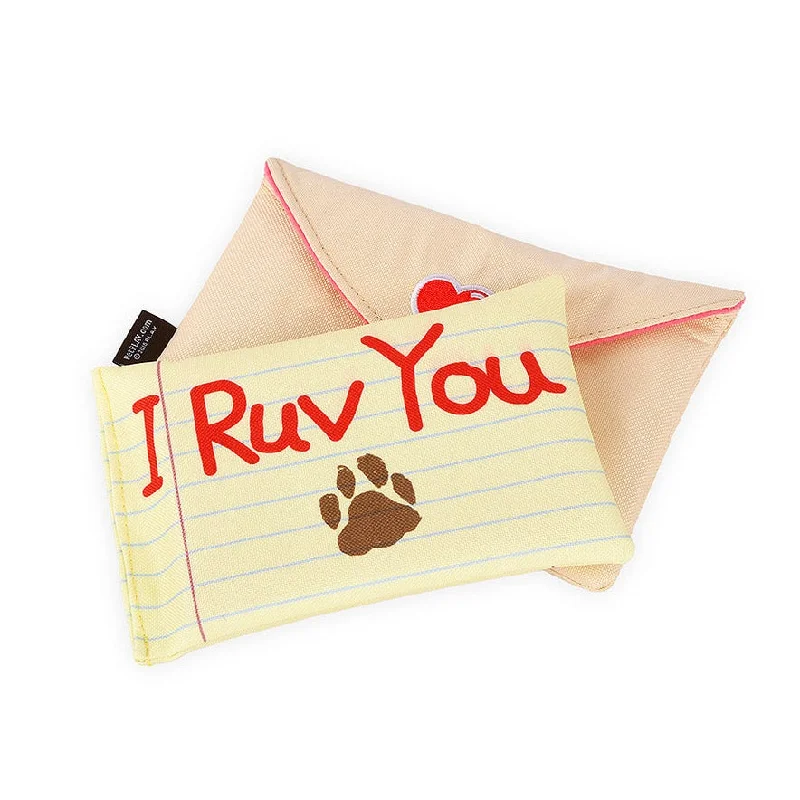 Ruv Letter Squeaky Plush Toy