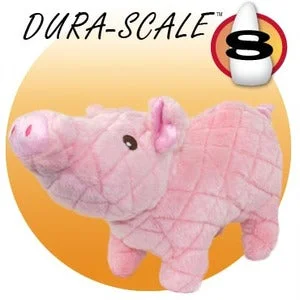 Tuffy Mighty Farm Piglet Paisley Plush Dog Toy