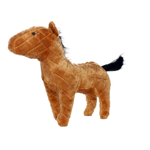 Tuffy Mighty Farm Horse Plush Dog Toy