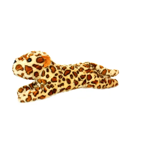 Tuffy Mighty Safari Leopard Plush Dog Toy