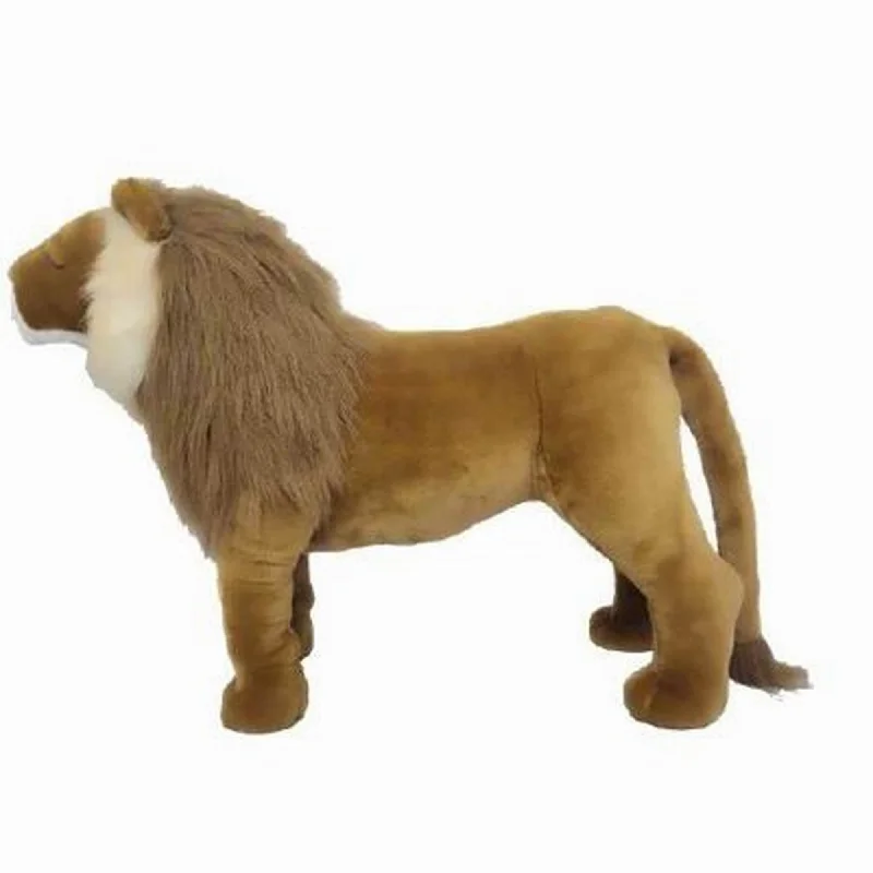 Wild & Soft Plush Standing Lion 114x30x62 cm