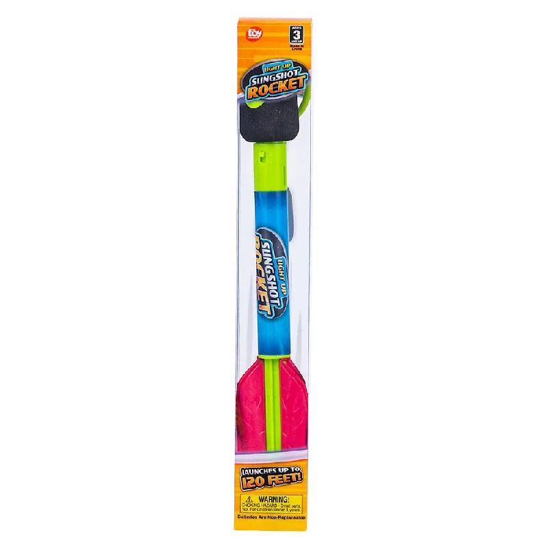 9.5" Light Up Slingshot Rocket