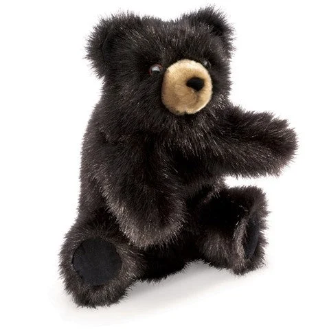 Baby Black Bear Hand Puppet | Folkmanis