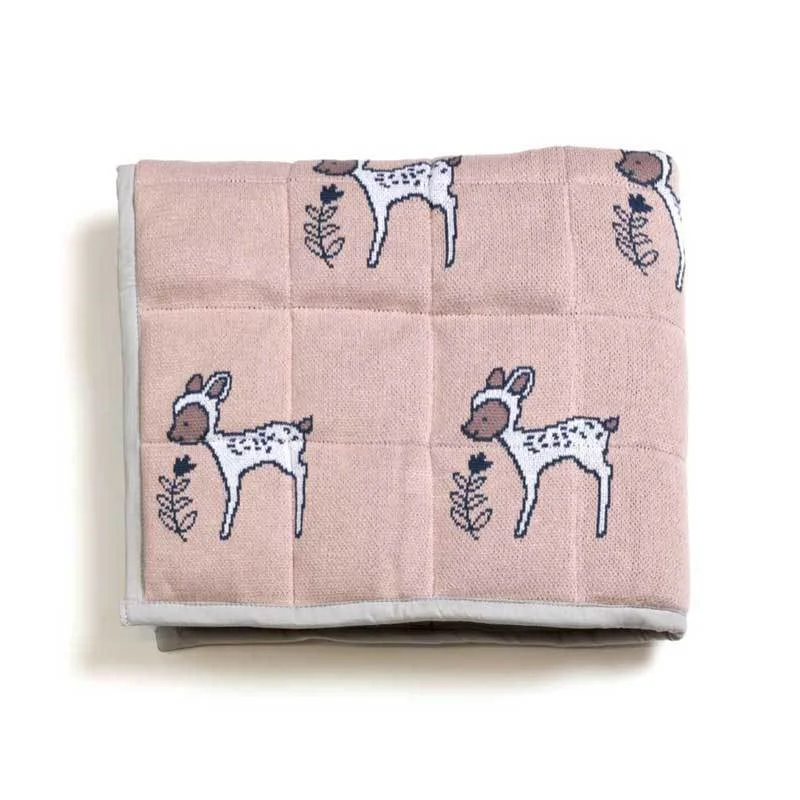 Baby Quilt Blanket & Play Mat – Daisy Deer