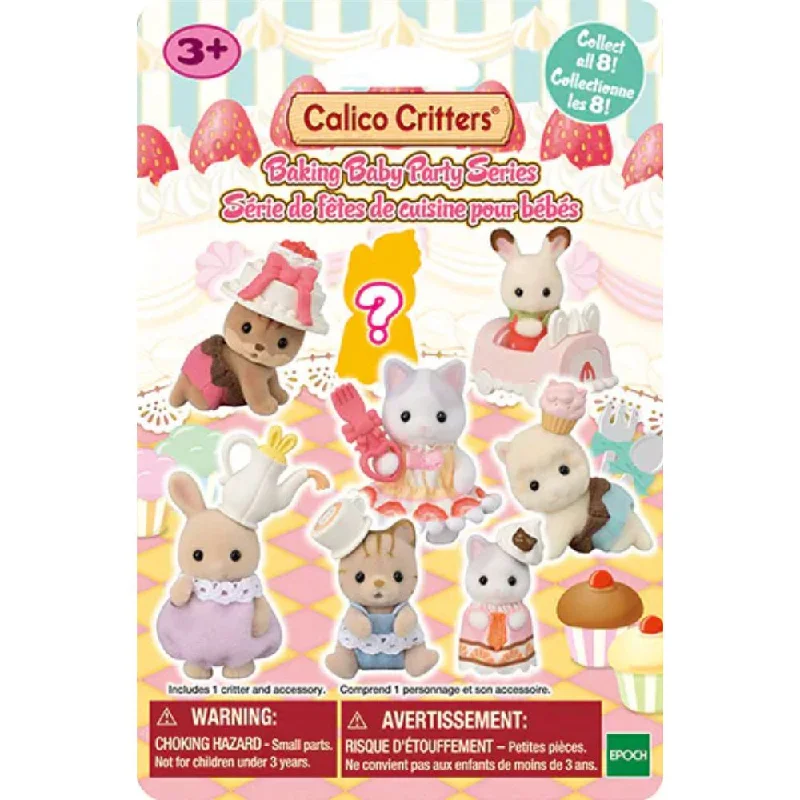 Calico Critters Baby Collectibles - Baking Baby Party Series