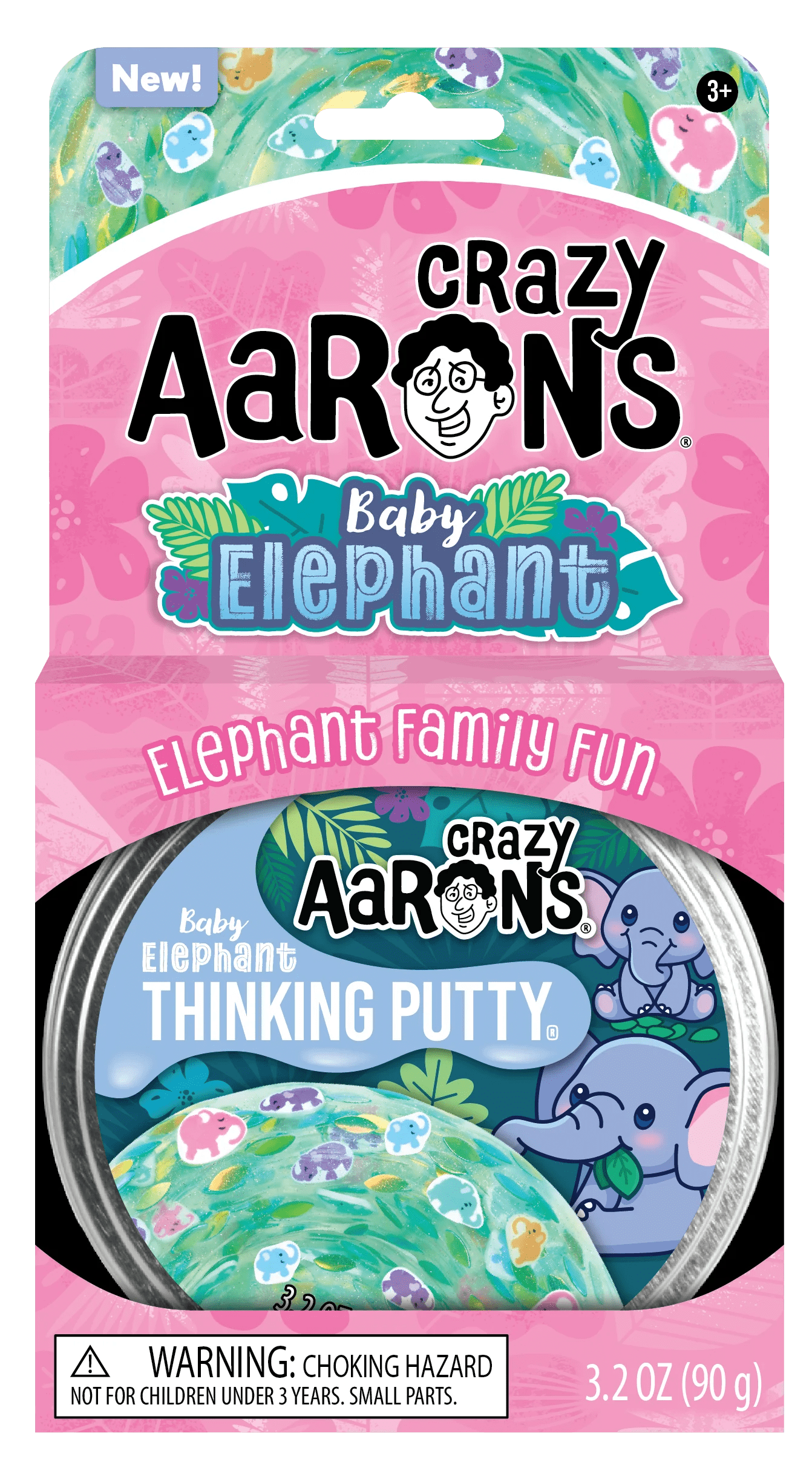 Crazy Aarons: Thinking Putty - Baby Elephant