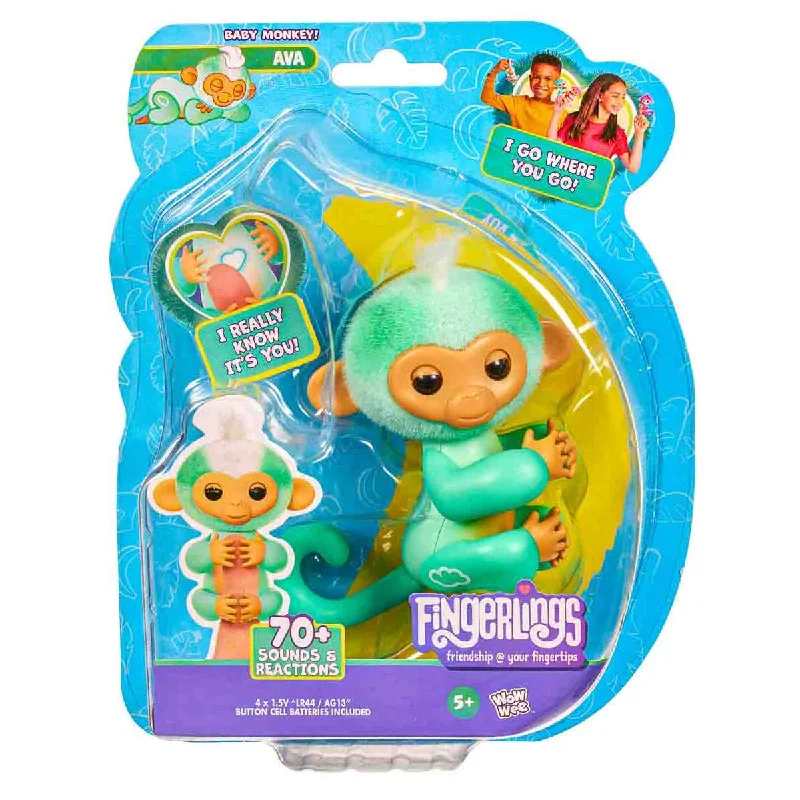 Fingerlings Baby Monkey Ava Interactive Pet