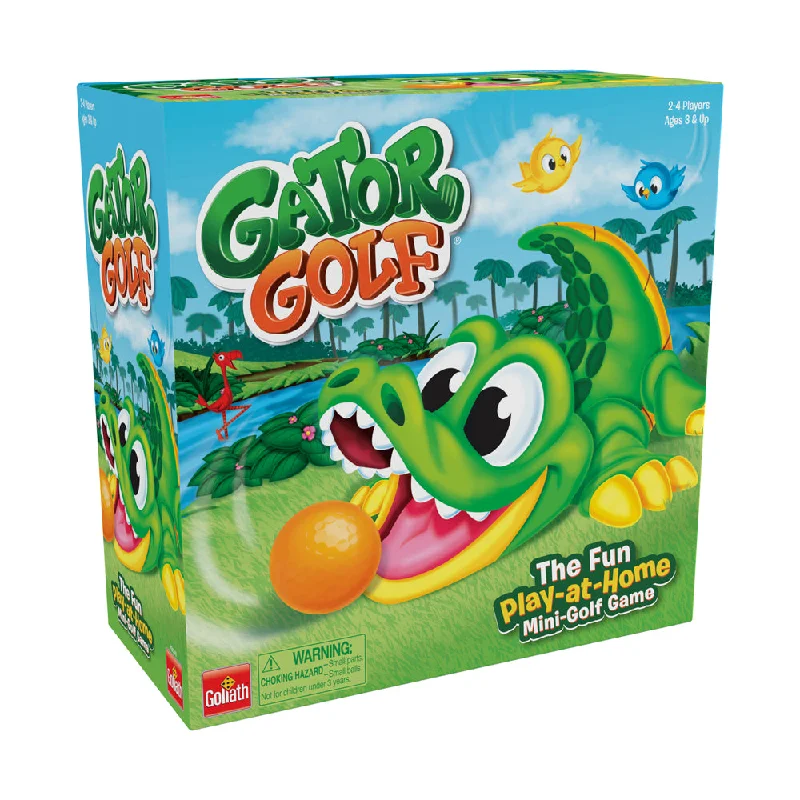 Goliath Gator Golf Set with Flamingo Club and Score-Keeping Gator