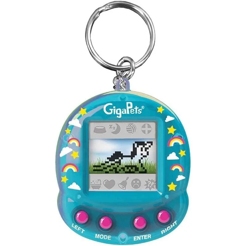 Giga Pets Collector’s Edition Nostalgic 90s Toy, 3D Pet Unicorn