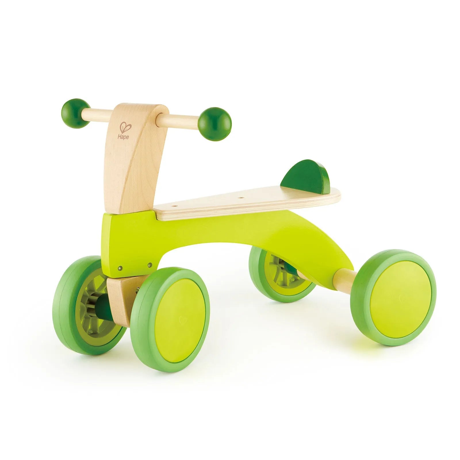 Hape Scoot-Around Kids Wooden Ride On - Green