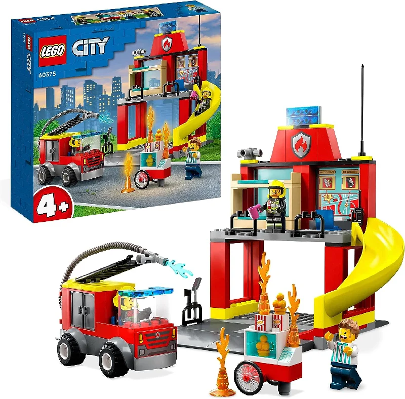 LEGO City Fire Station and Fire Engine 60375