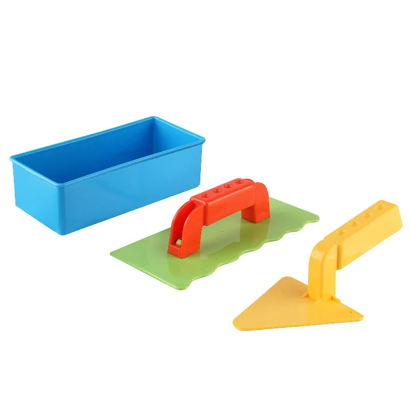 Let's Be Child Spatula & Brick Sand Mold Assorted