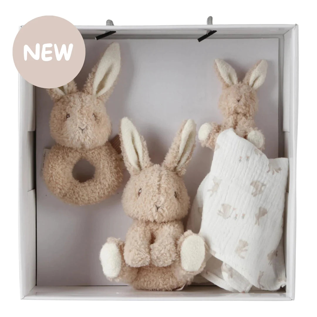 Little Dutch Baby Toys Gift Set - Baby Bunny