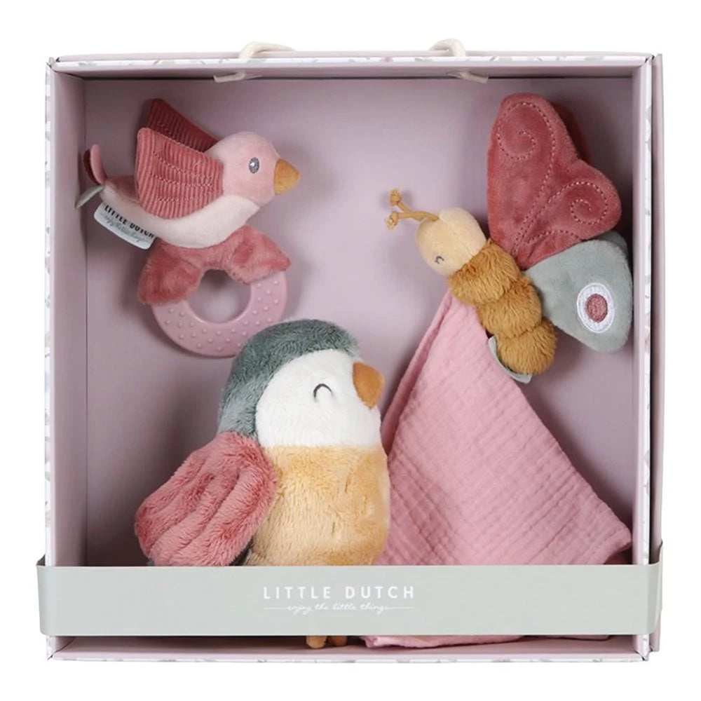 Little Dutch Baby Toys Gift Set - Flowers & Butterflies