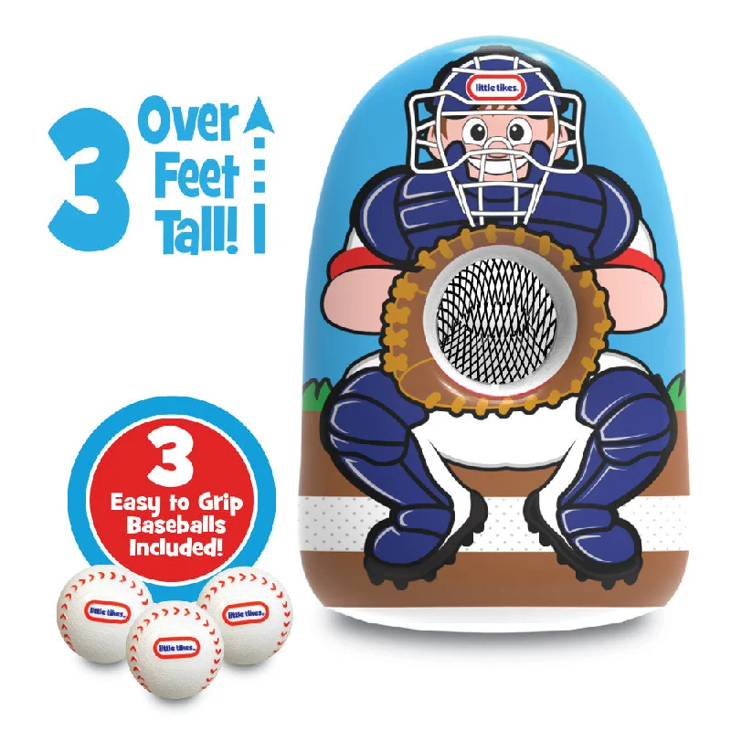 Little Tikes Jumbo Inflatable Baseball Trainer - Develop Throwing Skills