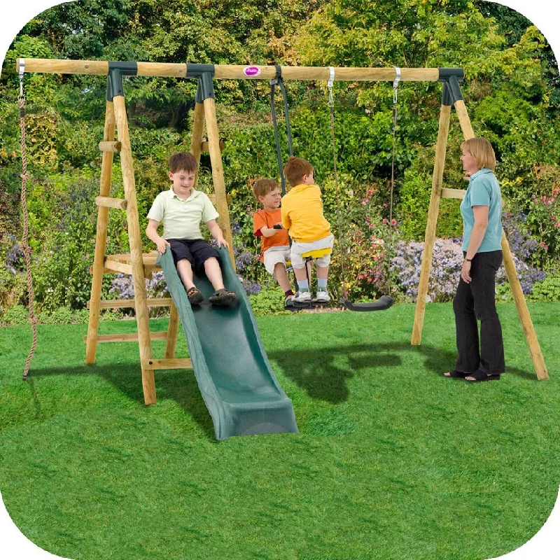 Meerkat Wooden Swing Set