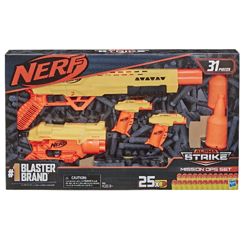 Nerf Alpha Strike 31-Piece Mission Ops Set