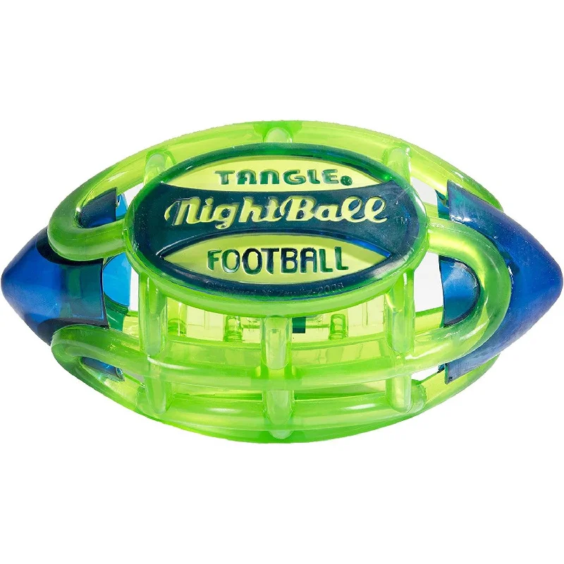 Nightball Glow in the Dark Light Up Matrix Football Blue/Green