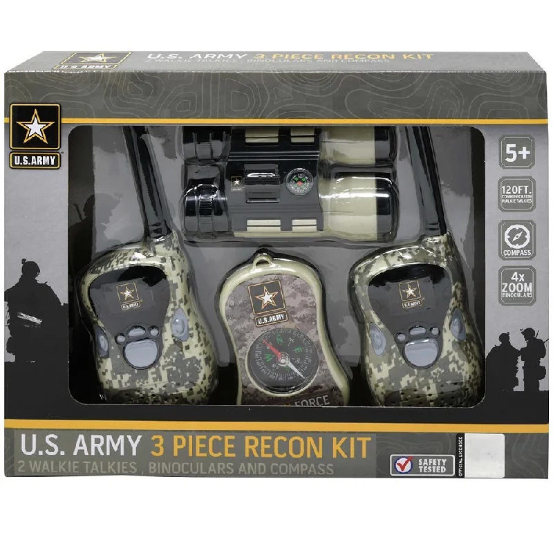 Official USA Army Brand Recon Walkie Talkie Set in Box