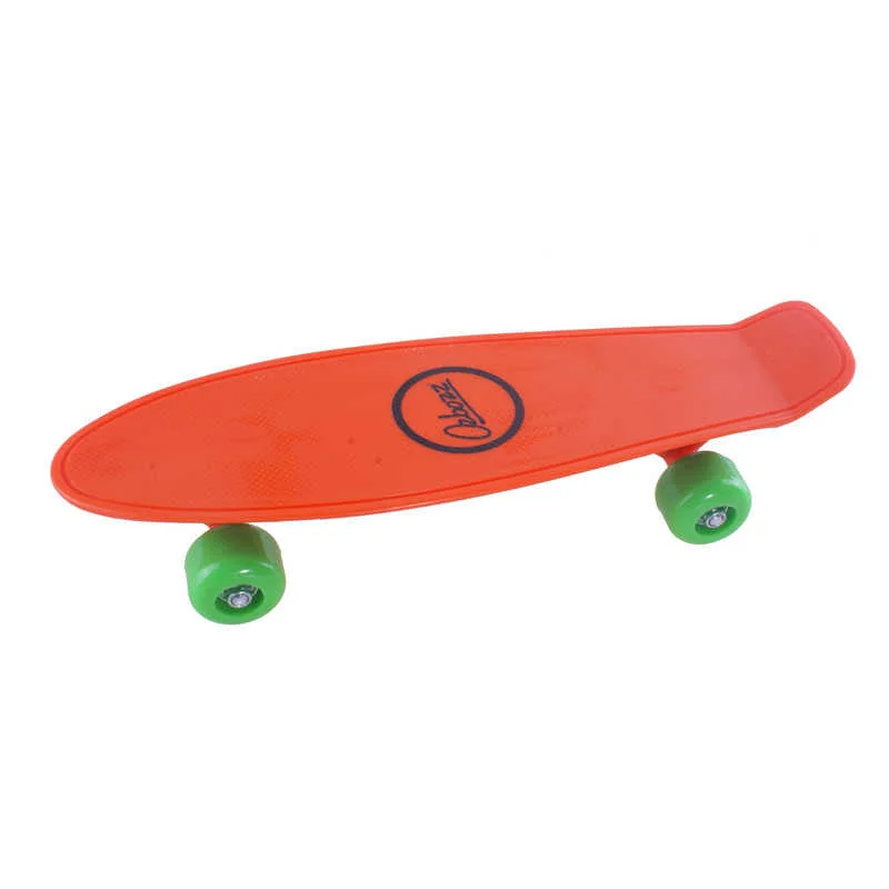 Ozbozz Plastic Skateboard 17x5 Inch