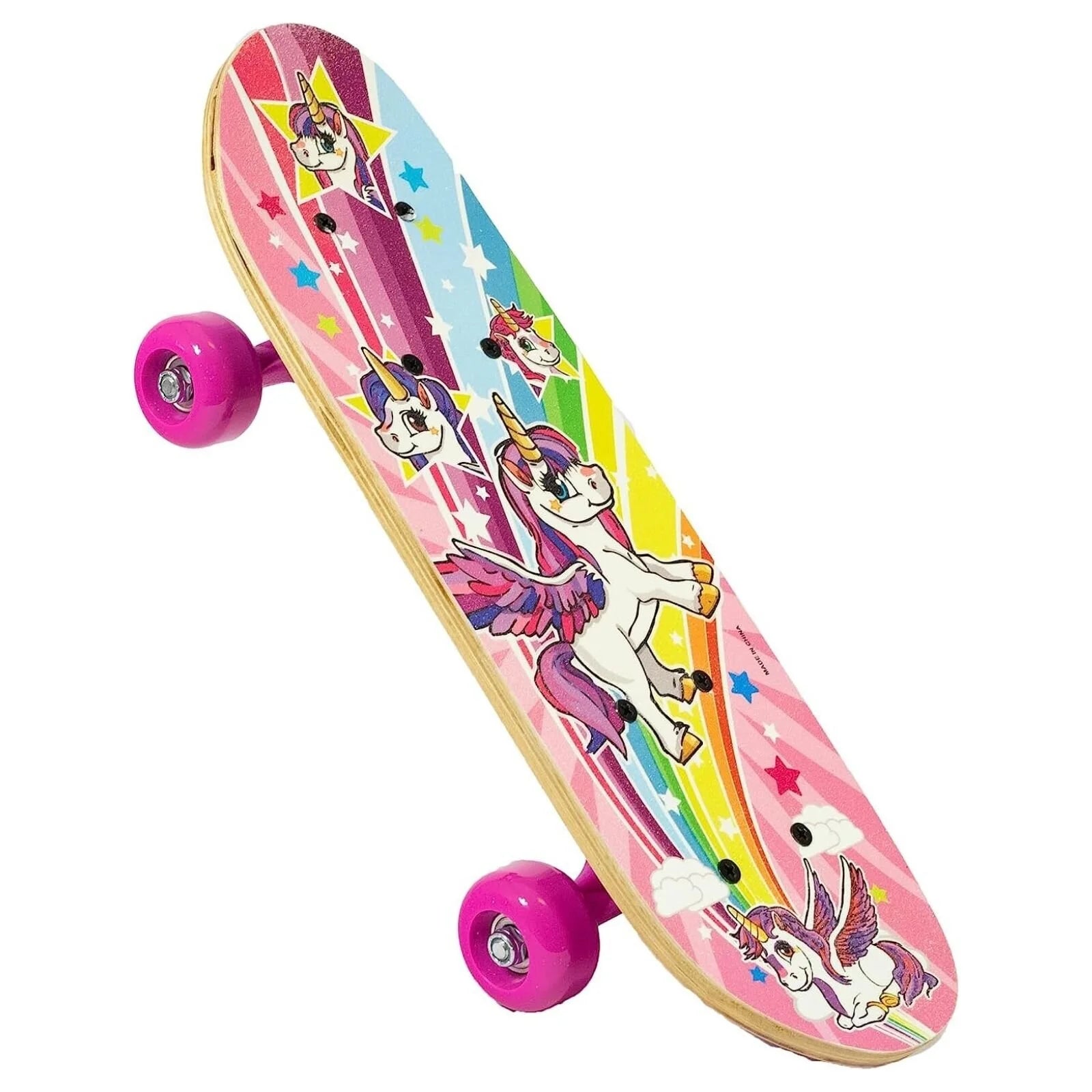 Ozbozz Unicorn Skateboard 17x5 Inch