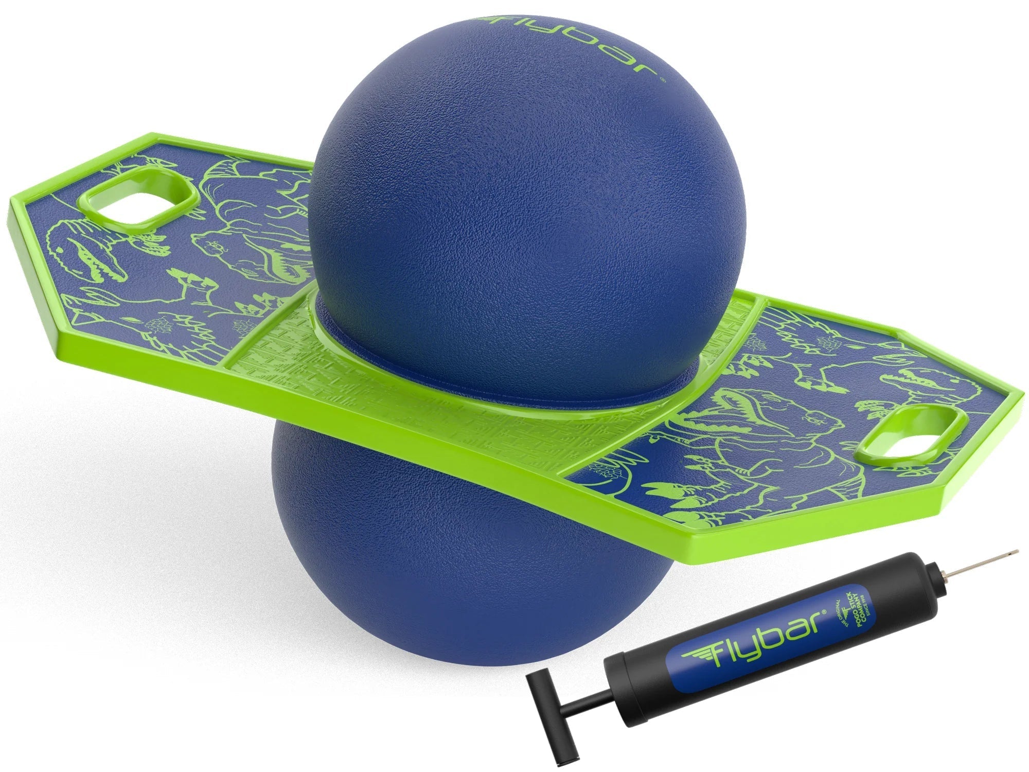 Pogo Ball Trick Board with Grip Tape