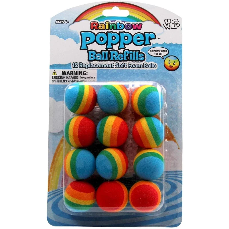 Power Popper Refills - Rainbow