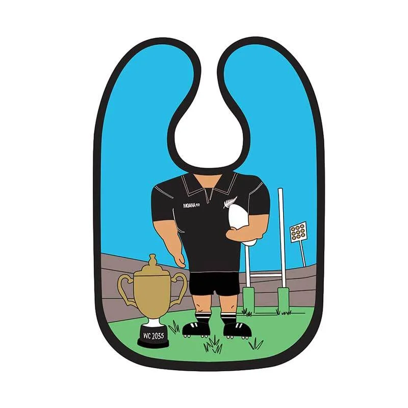 Rugby Baby Bib