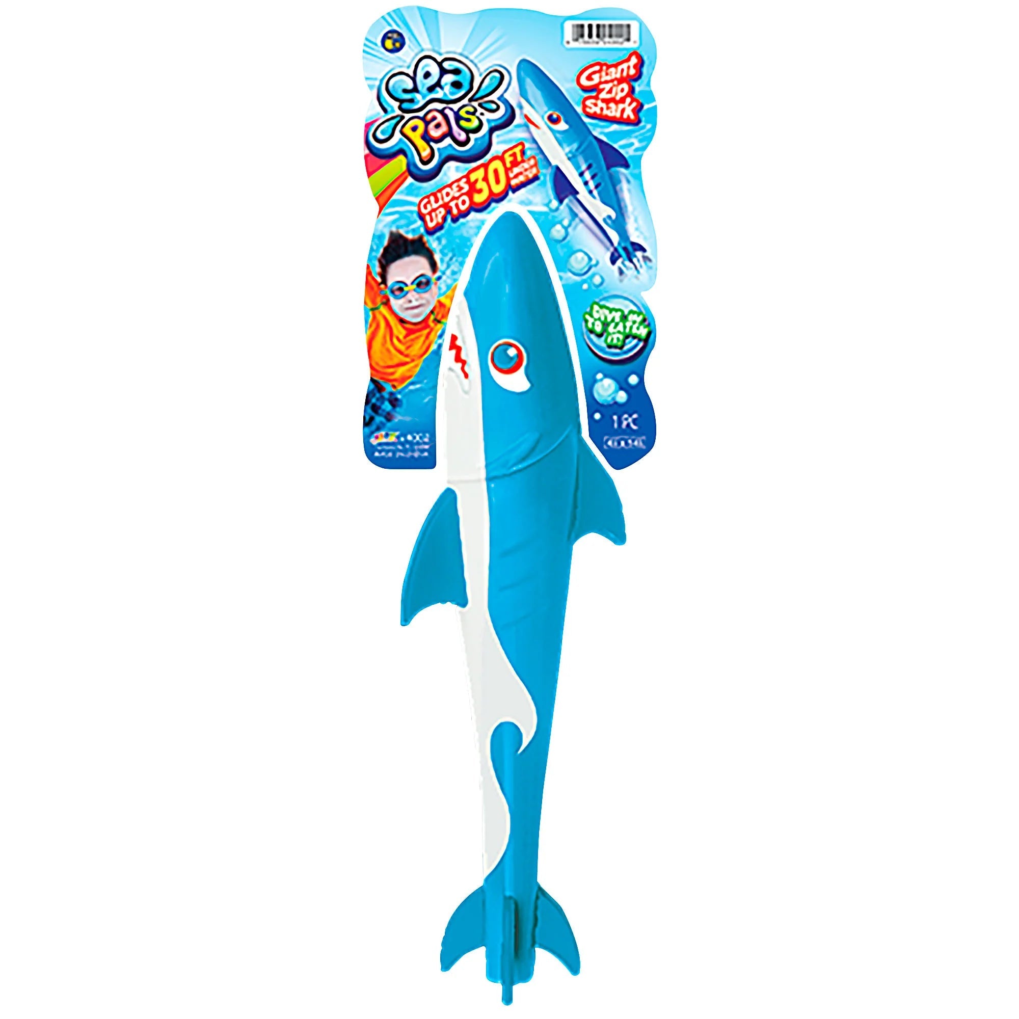 Sea Pals Giant Zip Shark