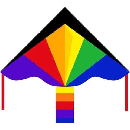 Simple Flyer Rainbow 4' Kite