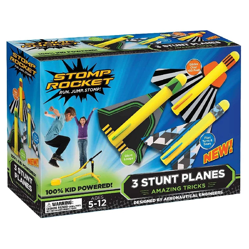 Stomp Rocket Stunt Plane