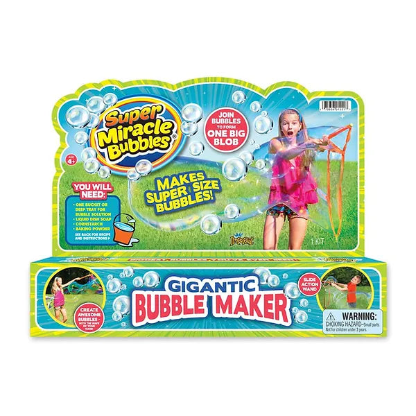 Super Miracle Bubbles Gigantic Bubble Maker