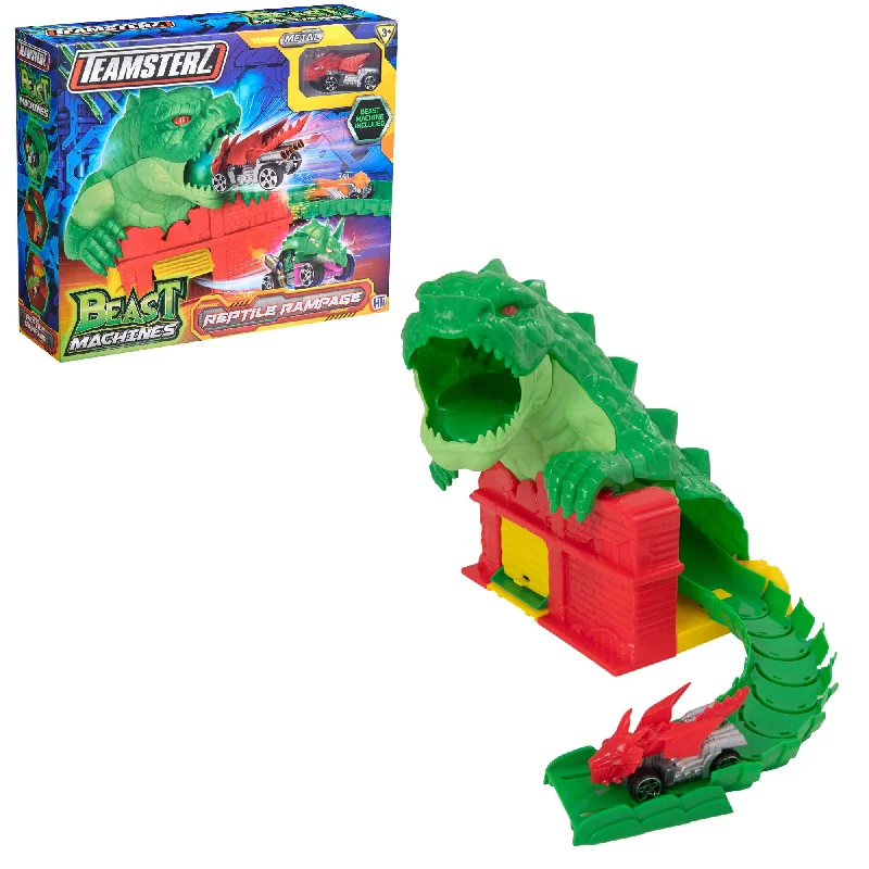 Teamsterz Reptile Rampage Car Launcher | Includes Beast Machine Car