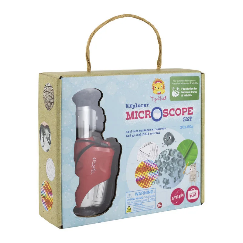 Tiger Tribe - Explorer Microscope Set