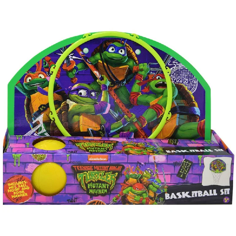 TMNT 13.5 x 10" Basketball Hoop with ball