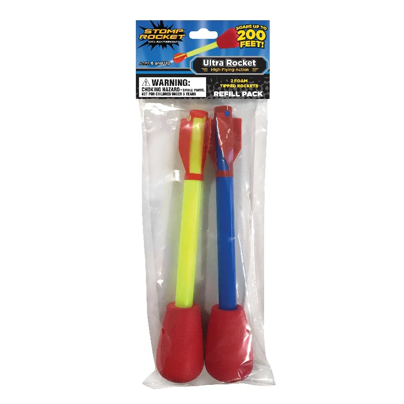 Stomp Rocket Ultra Refill Pack - Includes 2  Rockets