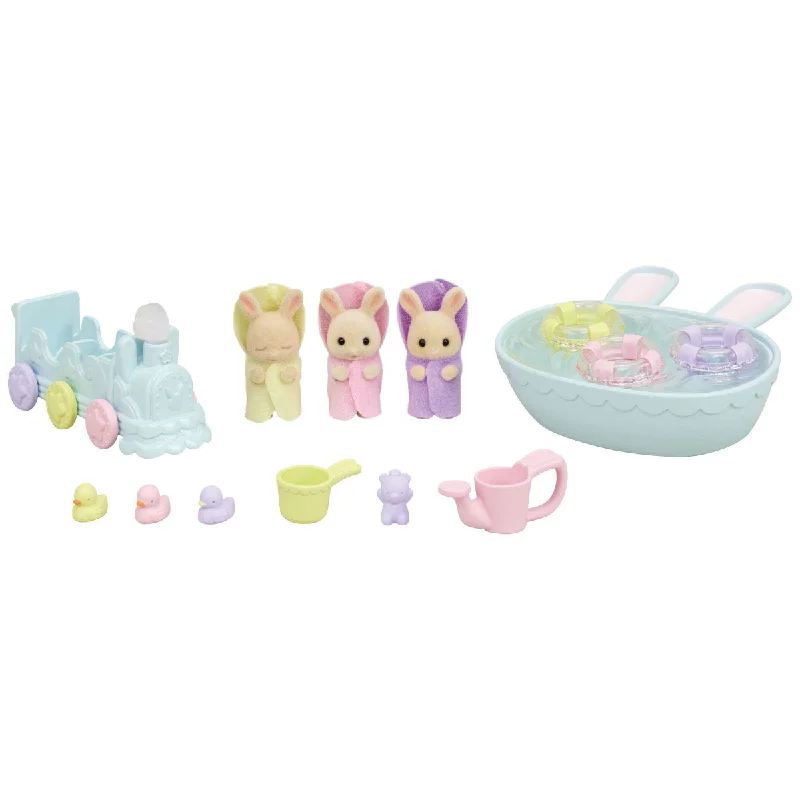 Triplets Baby Bathtime Set | Calico Critters